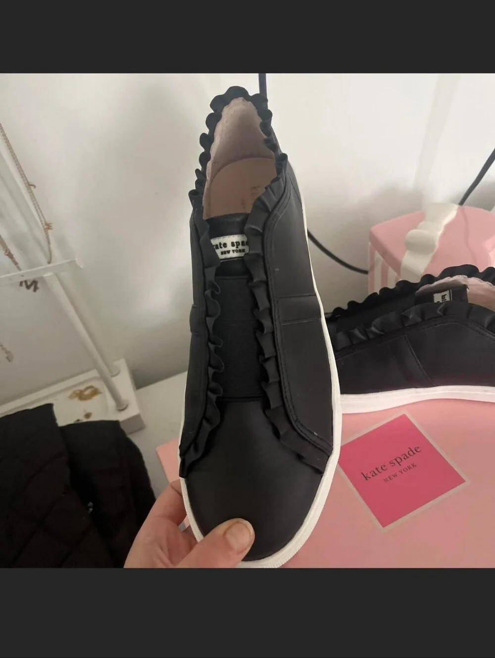 Kate Spade Ruffle Sneaker